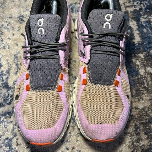 On Running Fiji & Rose Cloud 5 Push Slip-On Running Sneakers Size 8.5 - Picture 6 of 13